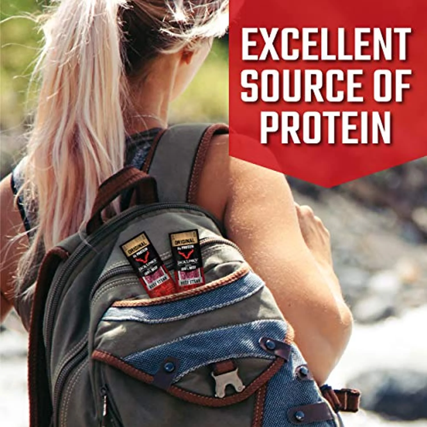 Jack Links Premium Cuts Beef Steak, Original, Strips -Great Protein Snack With 11G Of Protein And 1G Of Carbs Per Serving, Made With Beef, 1 Ounce (Pack Of 12)