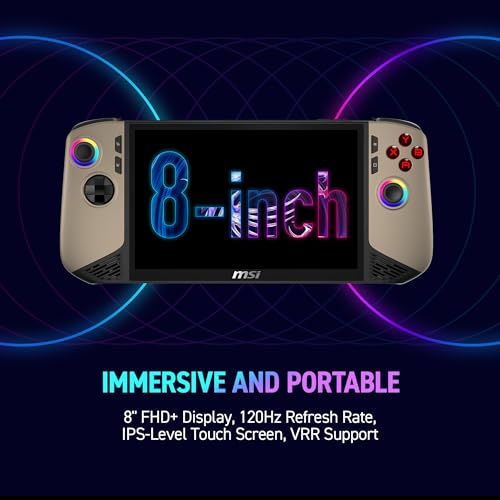 MSI Claw PC Gaming Handheld: Intel Ultra 7-155H, 7