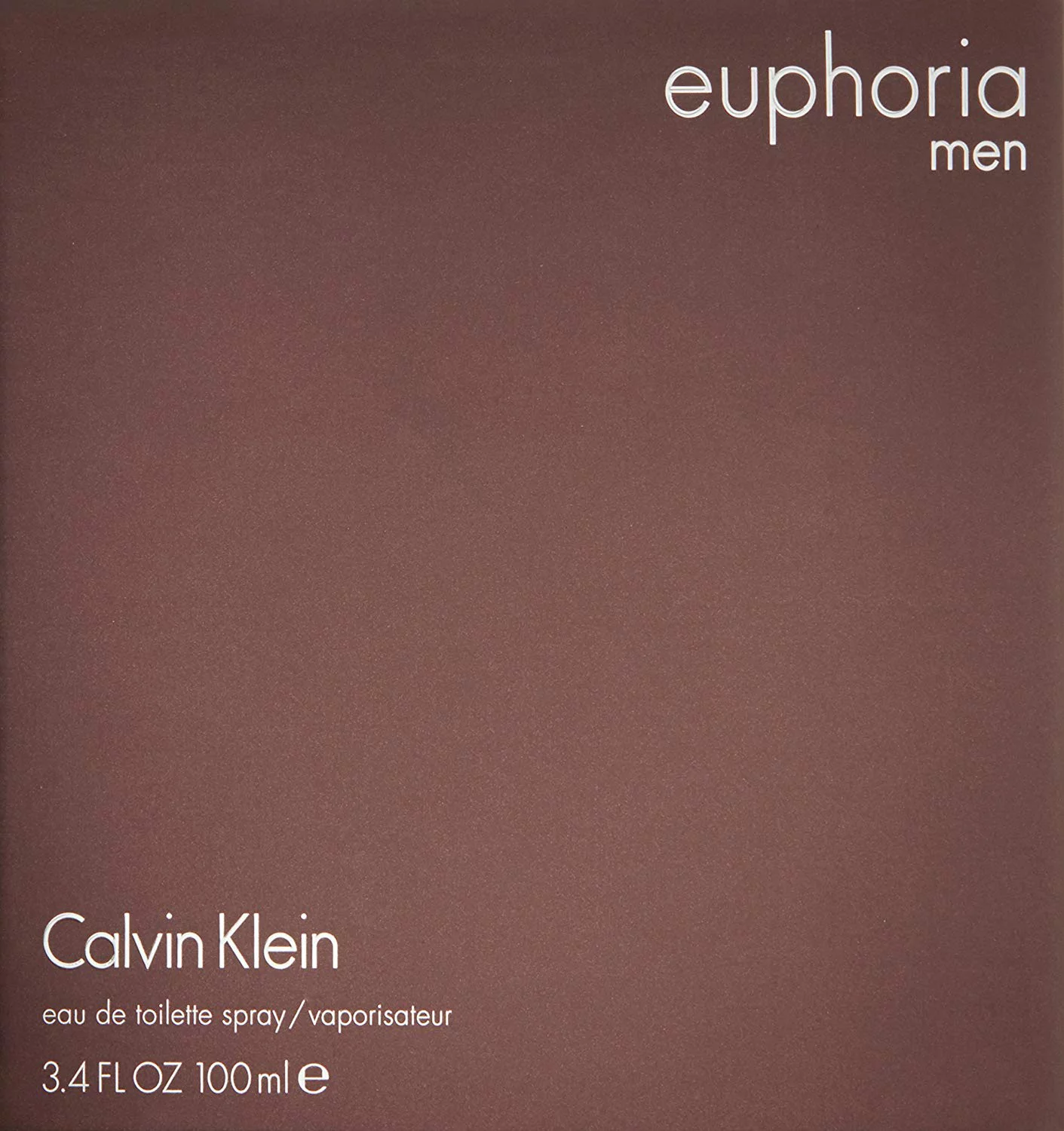 Calvin Klein Euphoria Eau de Toilette Spray Men 3.4 oz