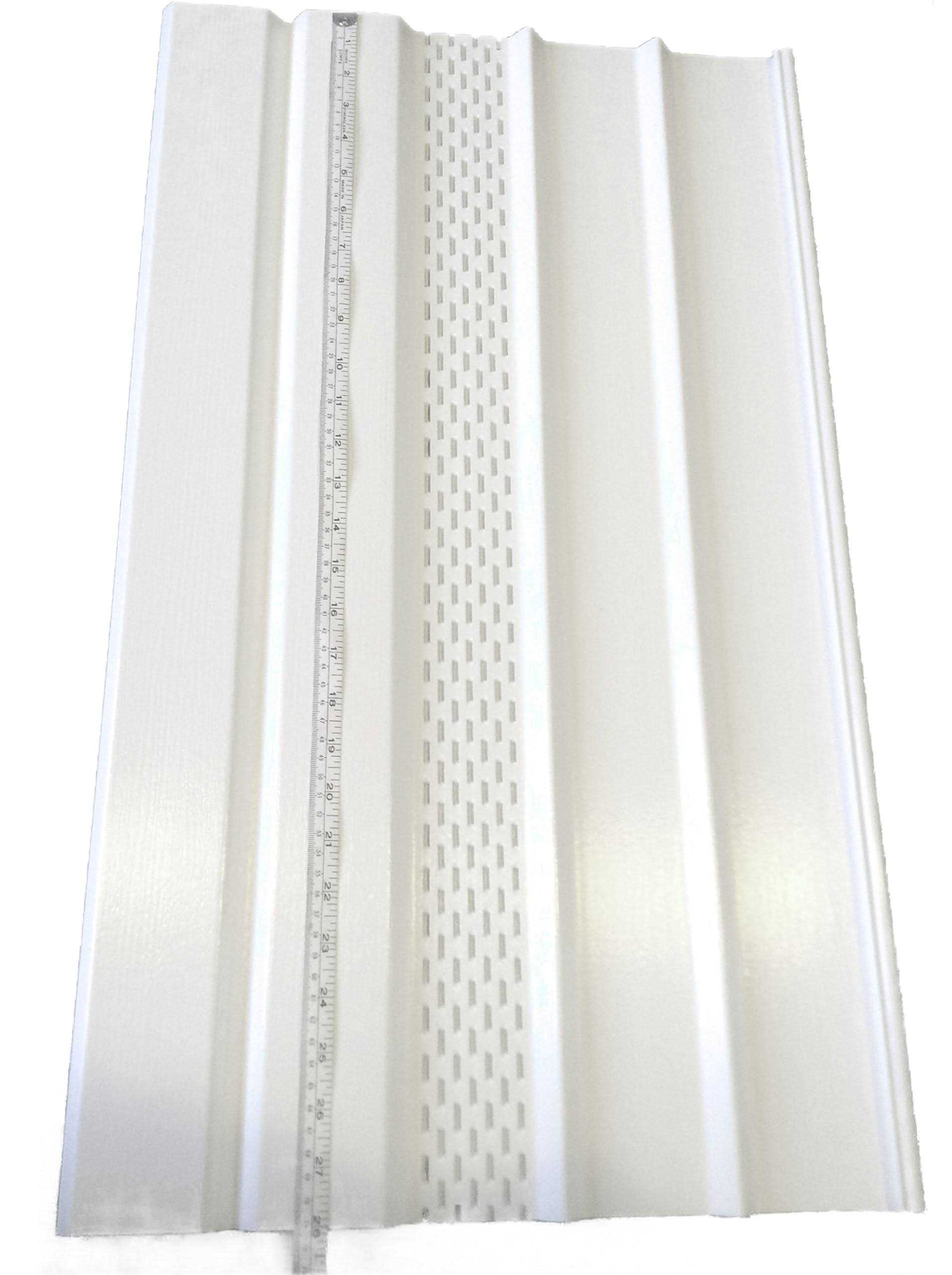 Mobile Home Skirting Box Vented White Panels