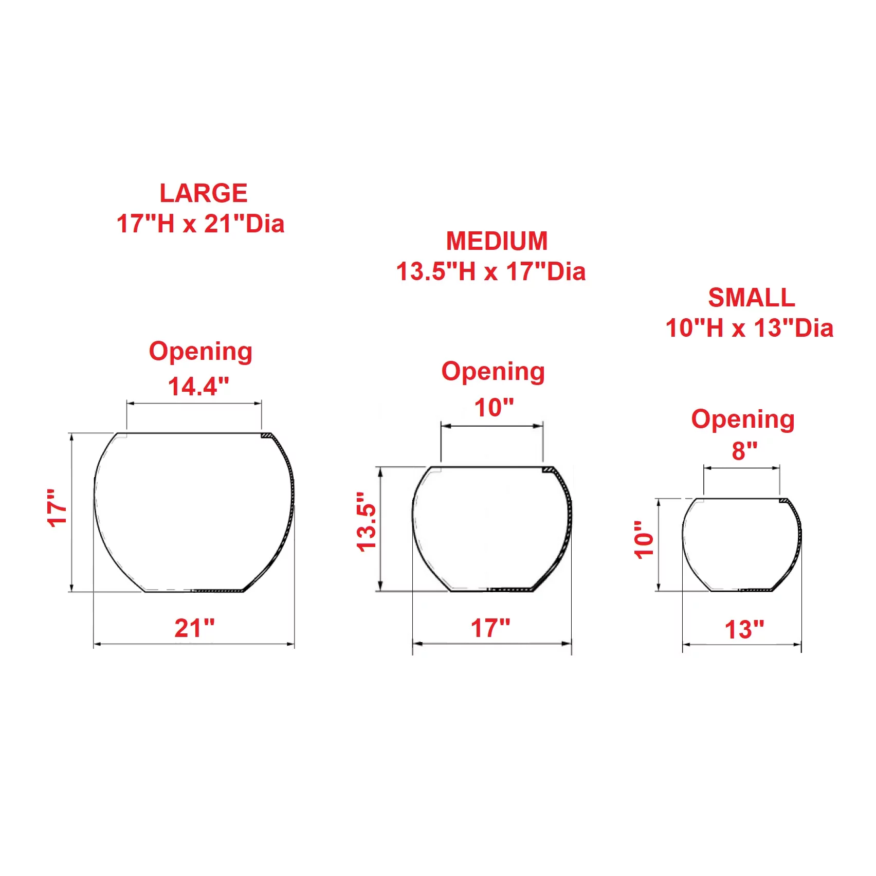 DTY Signature Mount Sherman 1-Pece Fiberstone Planter, White, 17