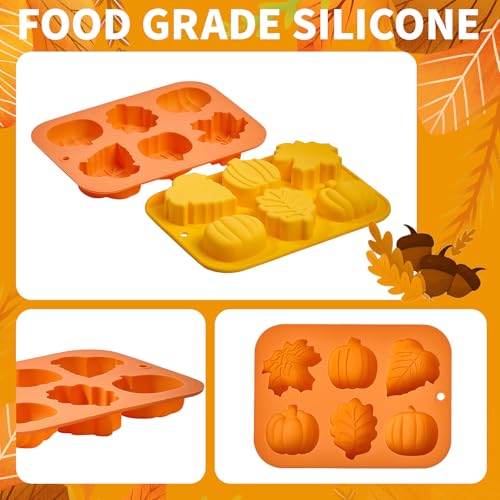 Bunny Molds Easter Silicone Molds for Chocolate, 2 Pack Easter Bunny Muffin Brownie Pan for Baking, Jello Candy Molds Easter Soap Molds for Hot Chocolate Bombs Ice Cube Candle