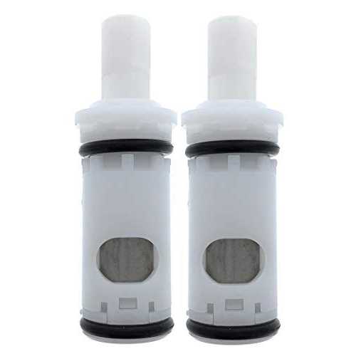2-PACK 1224 Replacement Cartridge Aftermarket Two-Handle Replacement Compatible with Moen Double Handle Faucets & Tub/Shower