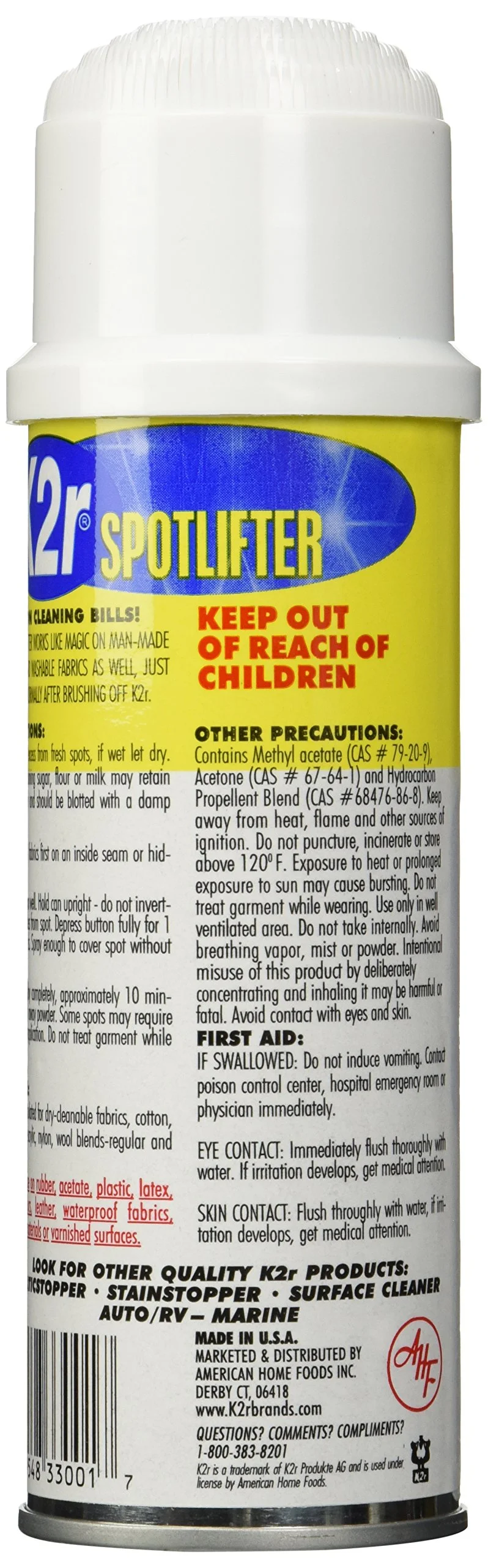 American Home K2R 33001 Spot Remover, 5 Ounce