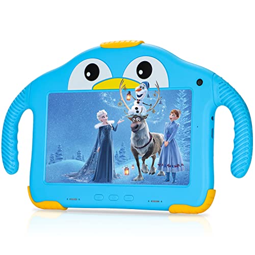 Kids Tablet 7inch Tablet for Kids Android 10 Toddler Tablet Eye Protection Kids APP Preinstalled Learning Tablet WiFi Education Dual Cameras with Kid-Proof Case YouTube Netflix Google Play Store