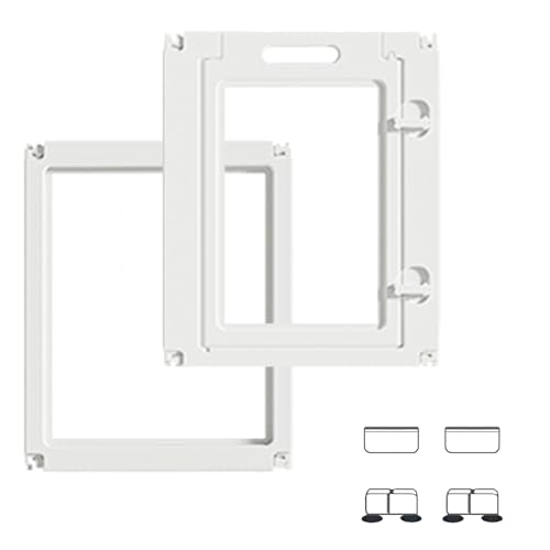 Dog Playpen Transparent Puppy Playpen Indoor, Easy Assemble & Disassemble Clear Pet Playpen, Sturdy & Easy Cleaning Plastic Dog Fence with Fence-to-Wall Anchor & Suction Cup (23.6