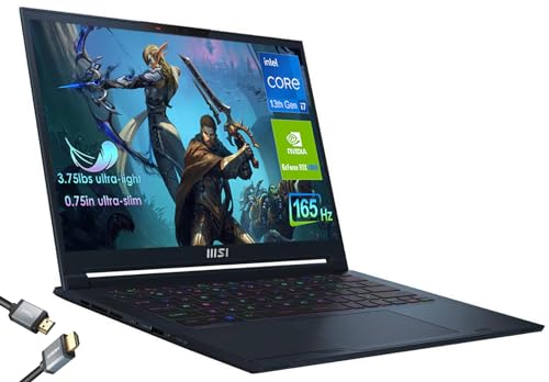 MSI Ultralight Stealth 14 Gaming Laptop - 13th Gen Intel i7-13620H - Nvidia Geforce RTX 4060-14