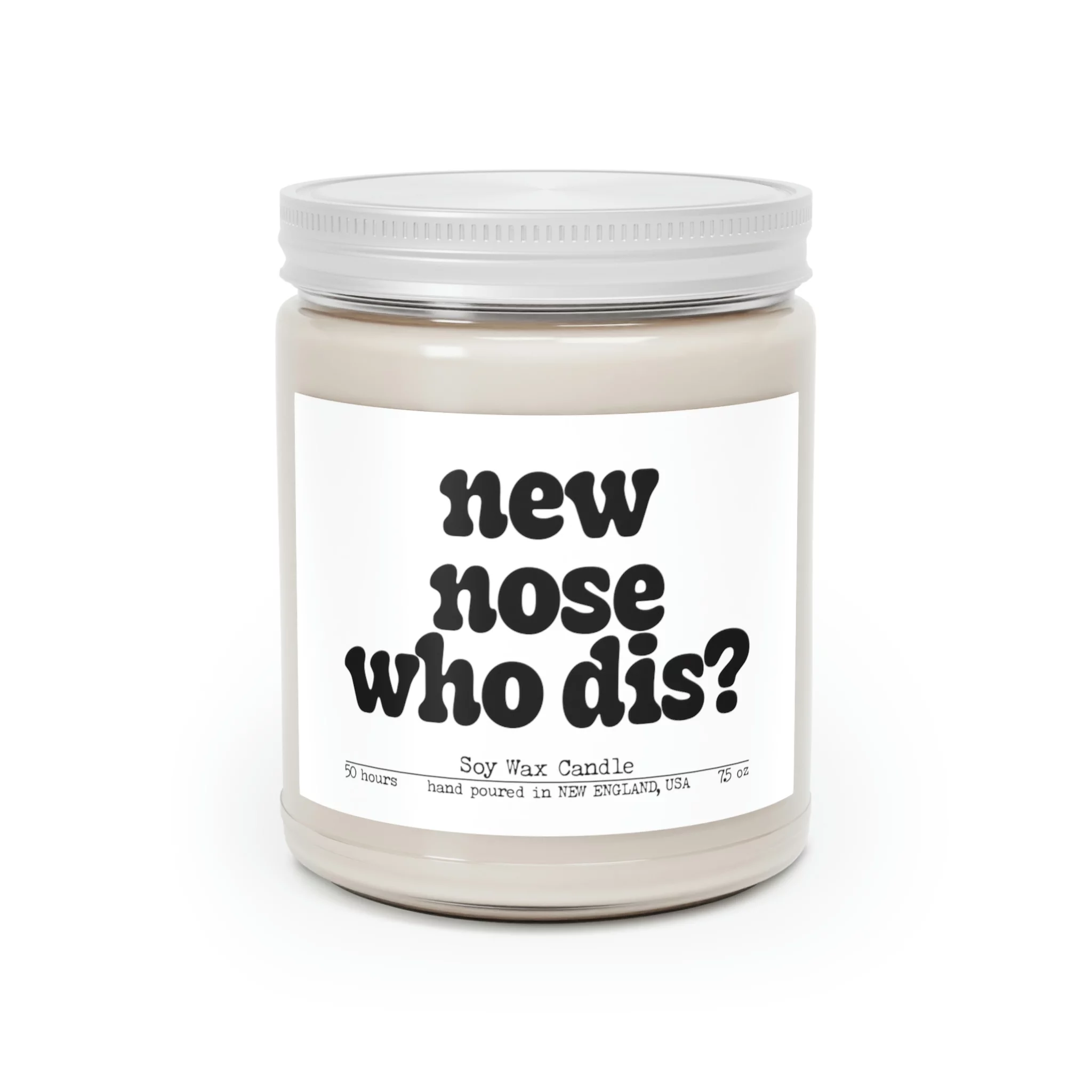 Nose Job Surgery Recovery Candle, Gifts, Decor