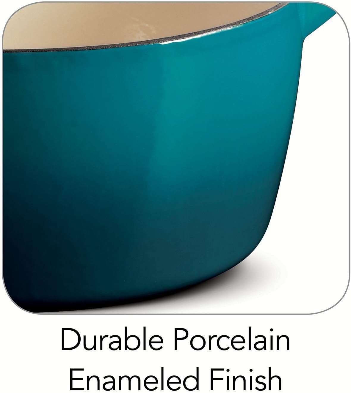 Tramontina Enameled Cast Iron 6.5-Quart Covered Round Dutch Oven