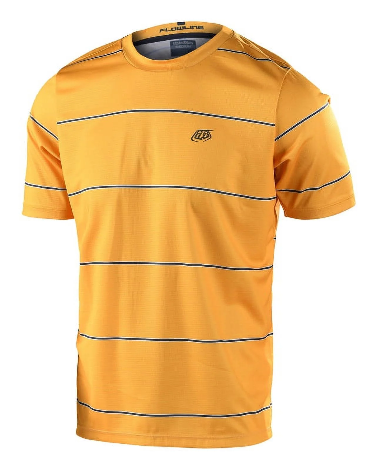 Troy Lee Designs Flowline Revert Mens SS MTB Mountain Bike Jersey Honey SM