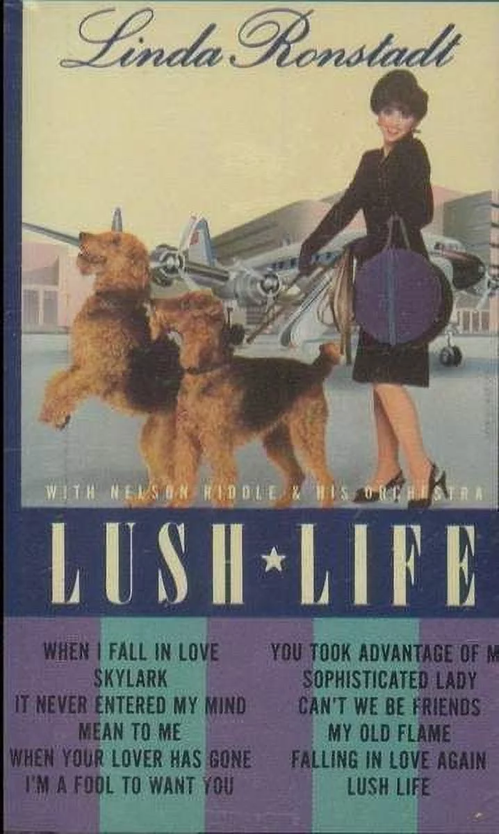Linda Ronstadt With Nelson Riddle & His Orches - Lush Life - Cassette