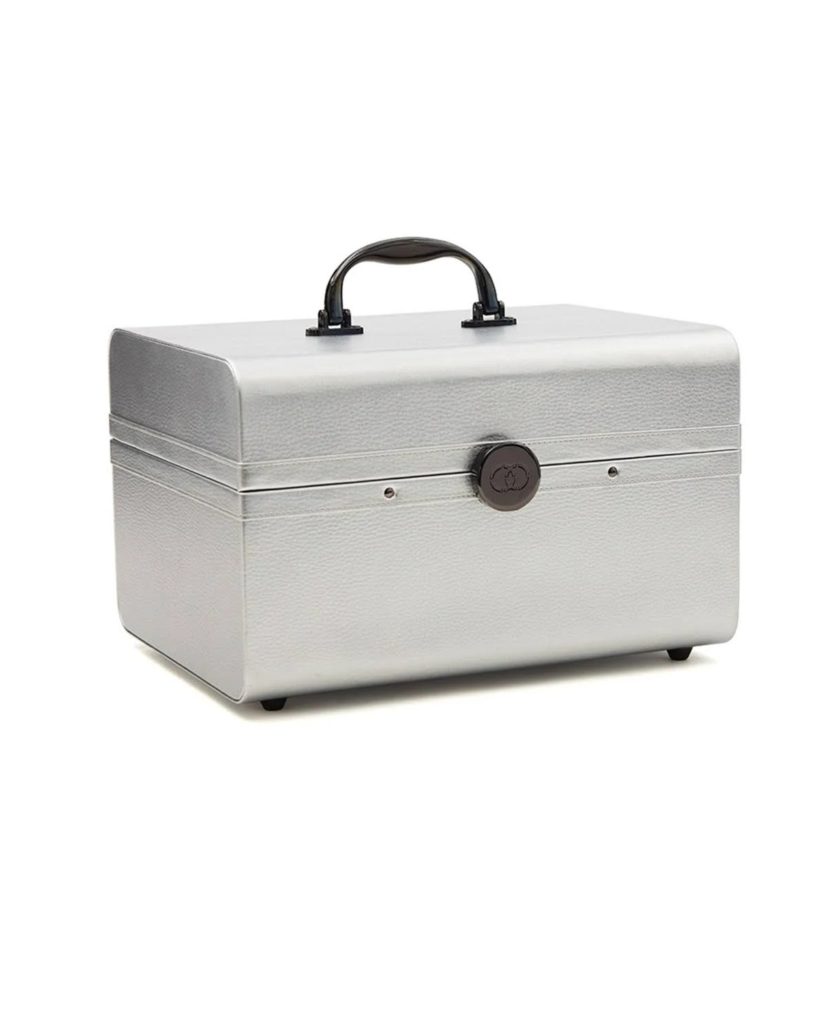 Caboodles Large Train Case - Silver