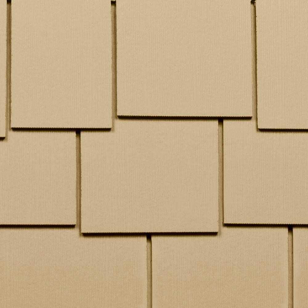 James Hardie Primed HZ10 Fiber Cement Cedarmill Shingle Siding Panel 15.25-in x 48-in