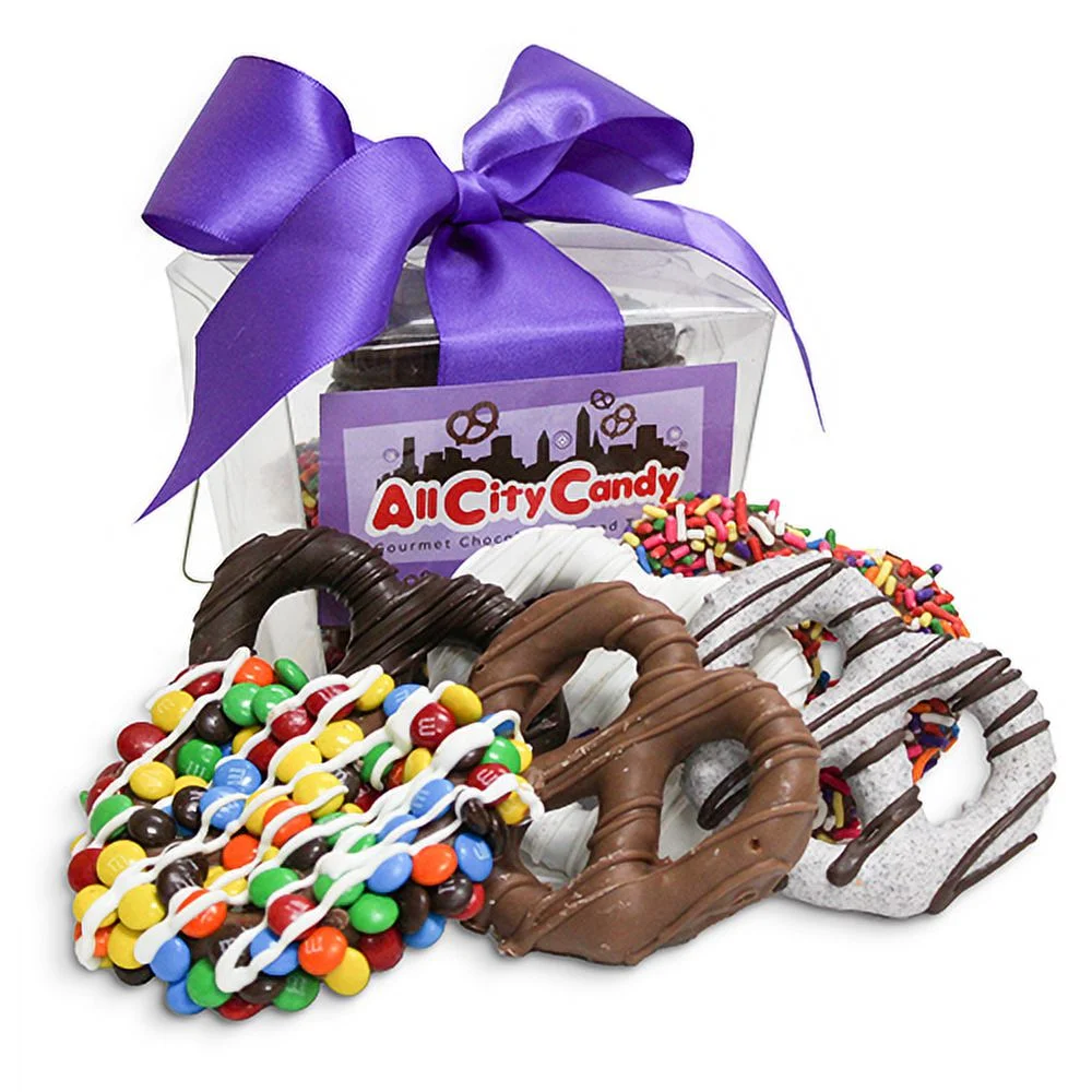 Twisted Six Gourmet Chocolate Pretzels Gift Box