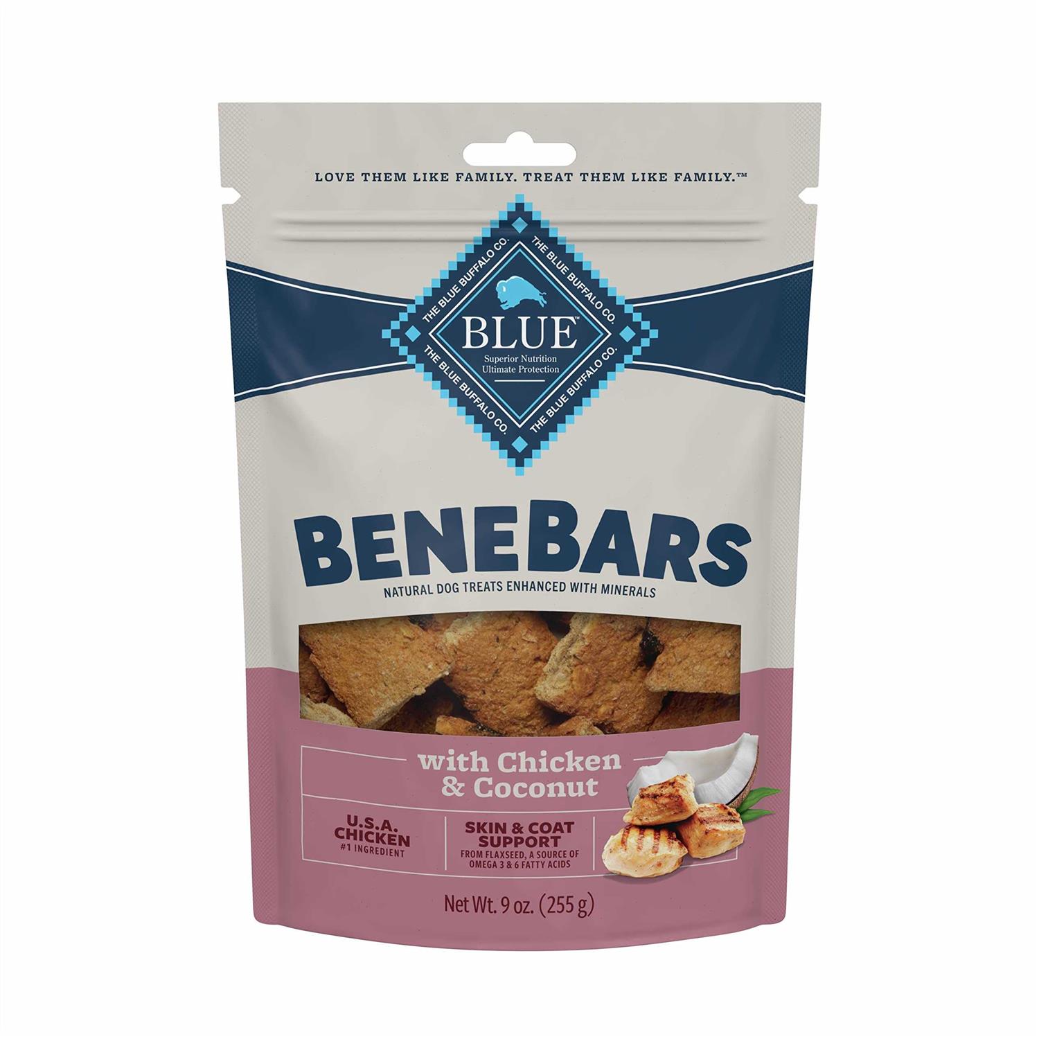 Blue Buffalo Benebars Chicken Support Dog Treats - Pet Supplies online store