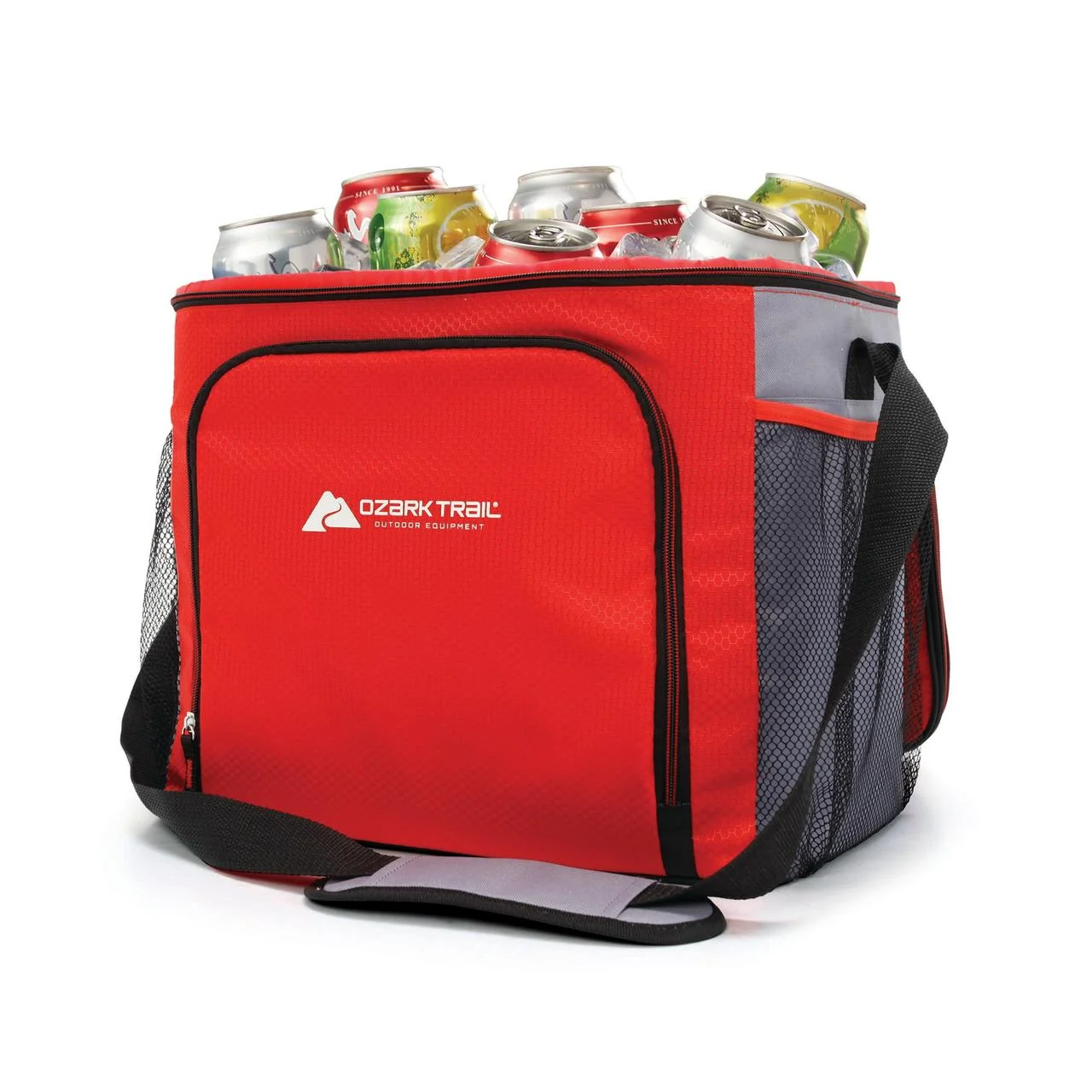 Ozark Trail 36 Can Soft Sided Cooler, Red