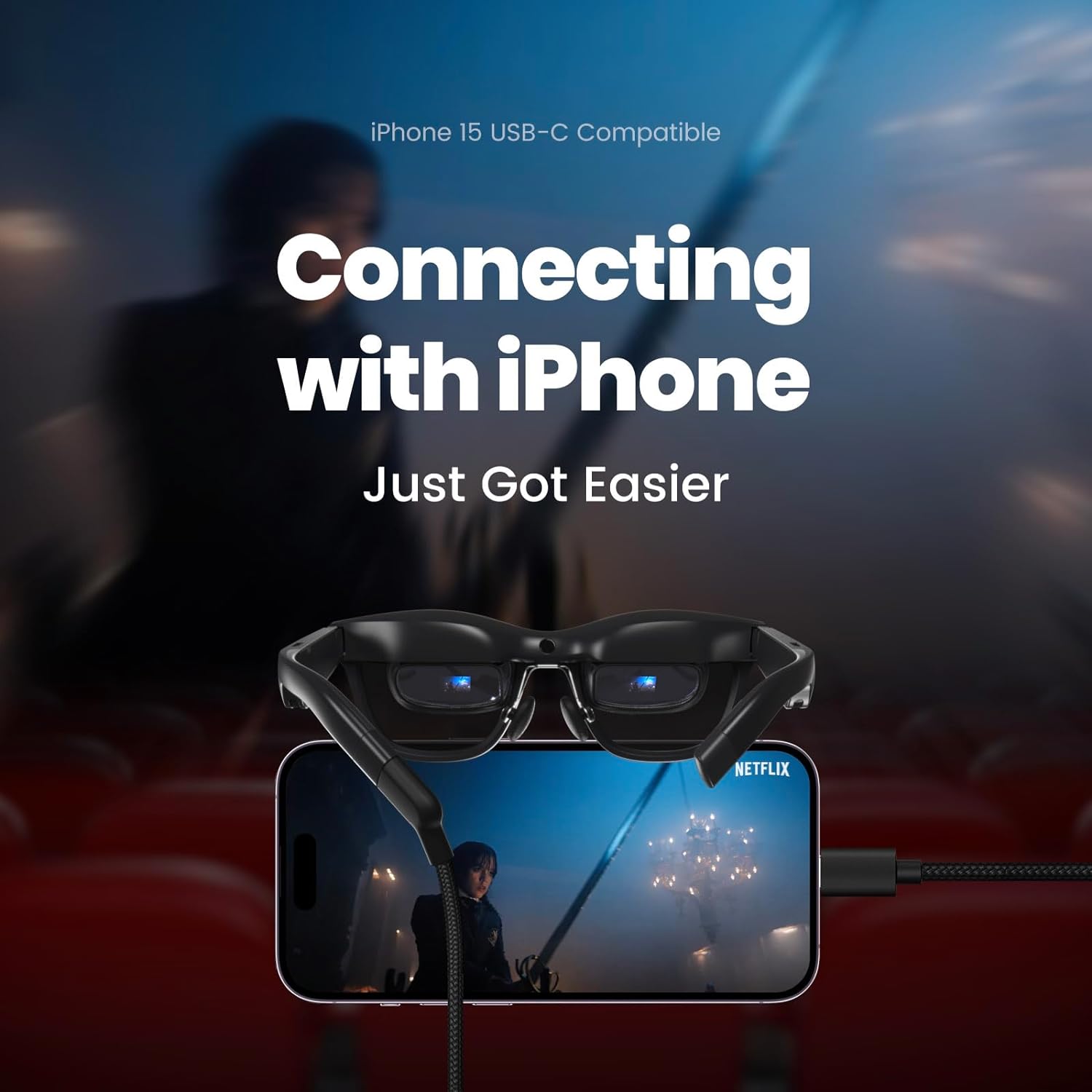 XREAL Air AR Glasses, Smart Glasses with Massive 201