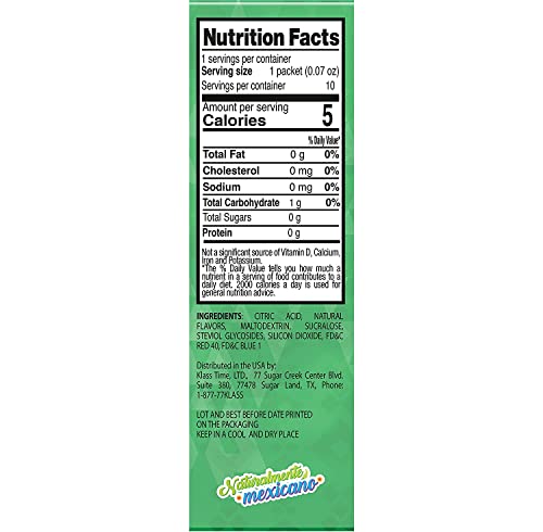 Klass Aguas Frescas Variety Pack, 1 box of Cucumber Limeade, 1 box Strawberry Watermelon, 1 box Hibiscus Berries, 1 box Pineapple Tangerine (40 Total On the Go Packets)