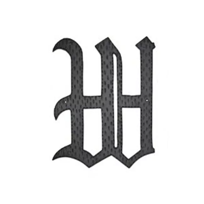 Montague Metal Products HAM-24-W 24 In. Decorative Home Accent Monogram W