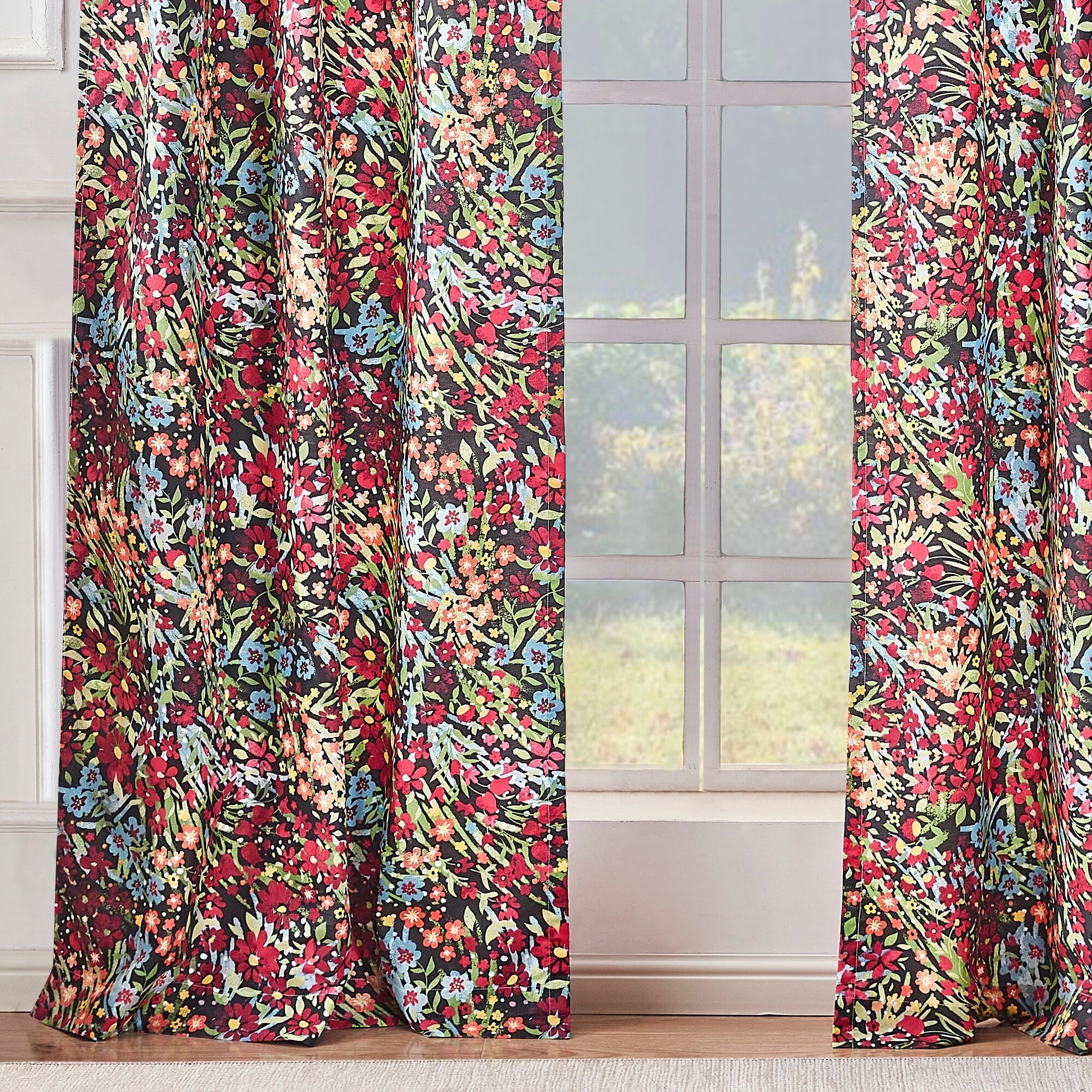 Barefoot Bungalow  Alice Curtain Panels (Set of 2) - 84 x 84 inches