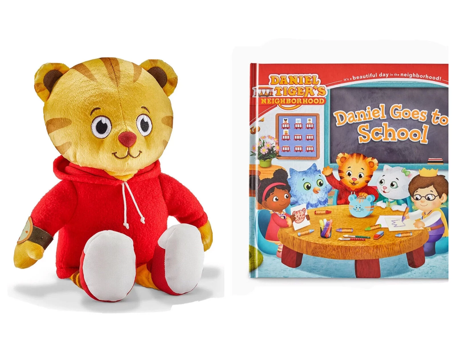 Daniel Tiger’s Neighborhood Plush Doll & Goodnight Book SET New Kohl’s Gift New