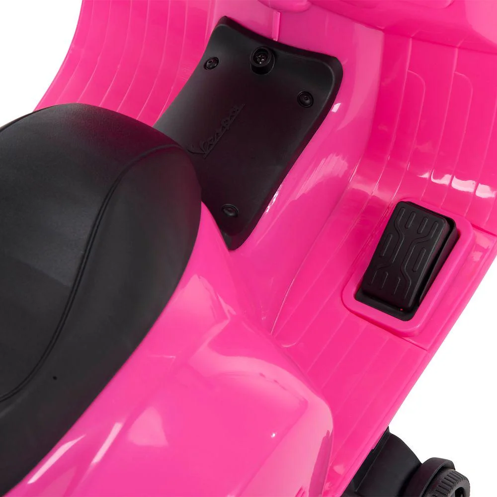 Huffy Vespa 6V Ride-On Scooter, Pink
