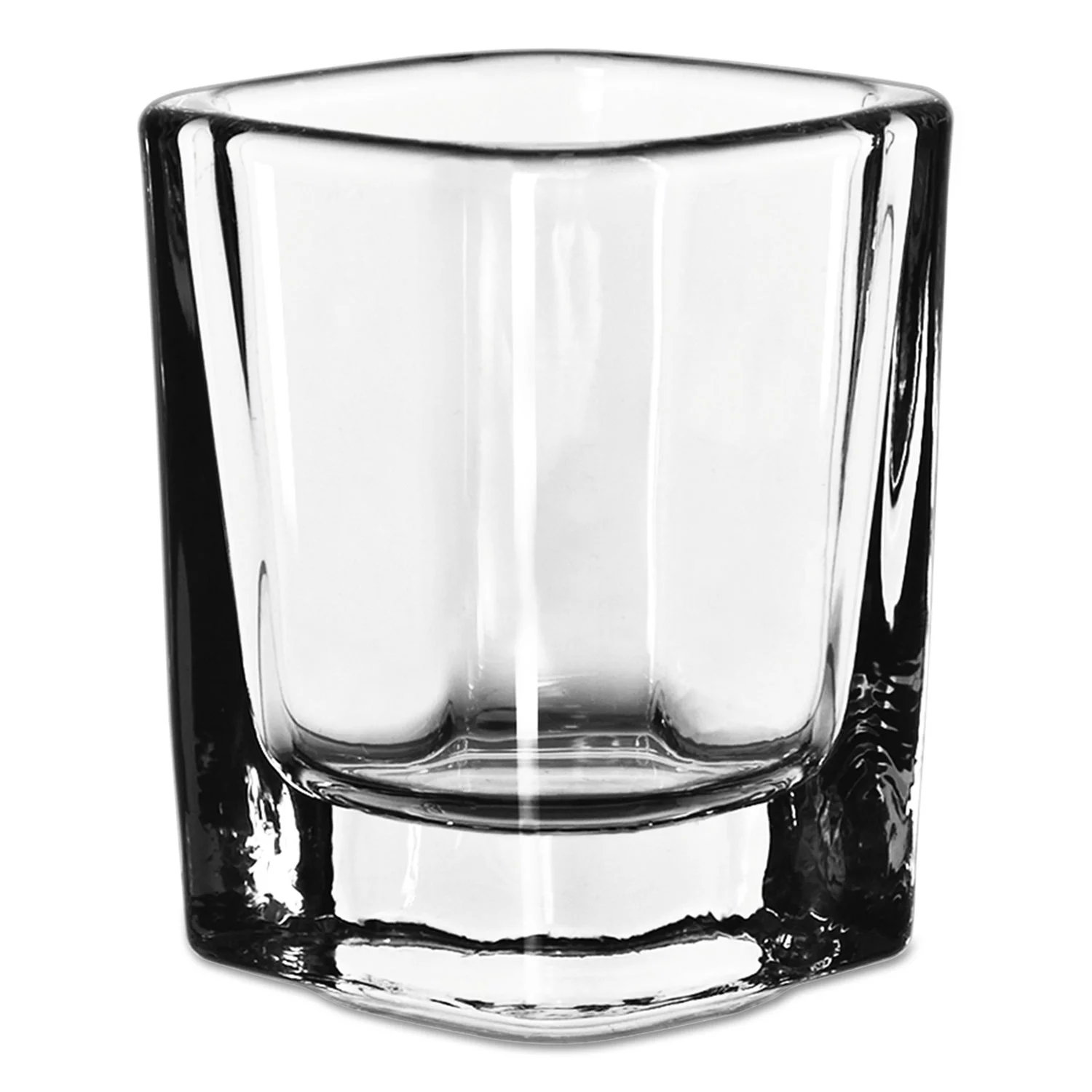 Prism Shot Glasses, 2 oz, Clear, 72/Carton