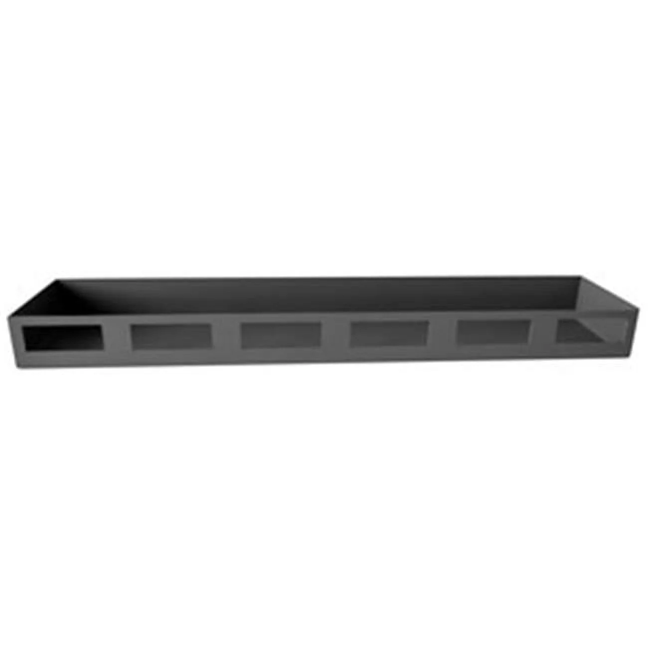 Durham Mfg Door Shelf,Gray,6pk,18in x 4in  DSH-184-95