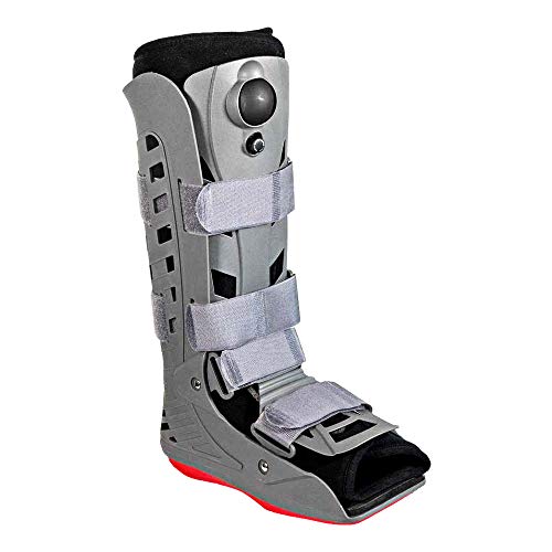Royal Boot Air Tall CAM Boot - Large | Orthopedic Walking Boot for Sprained Ankle with Air Pump & Traction | Foot Brace for Injured Foot, Ankle Sprain, Broken Toe & Post Surgery