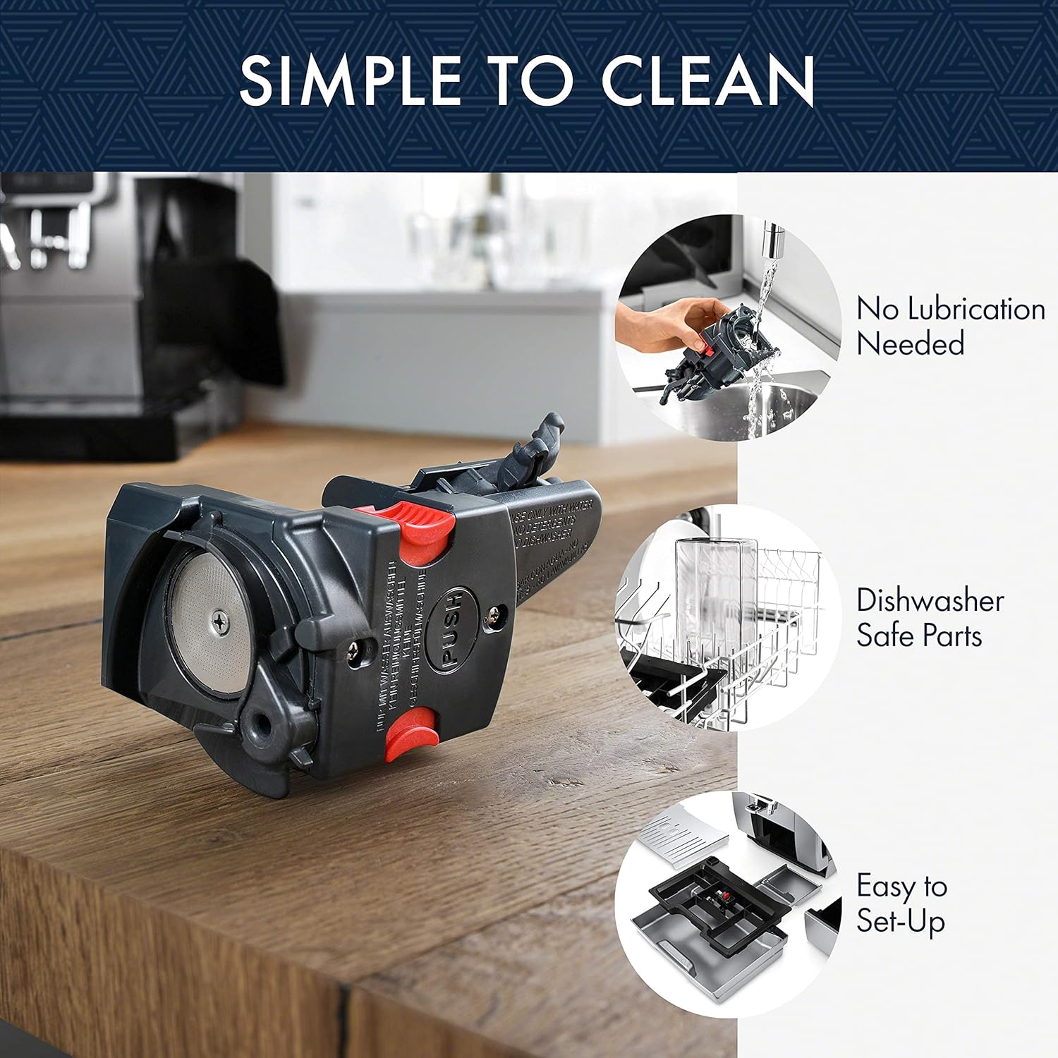 De'Longhi ECAM35075SI Dinamica with LatteCrema Fully Automatic Espresso Machine, Silver (Renewed)