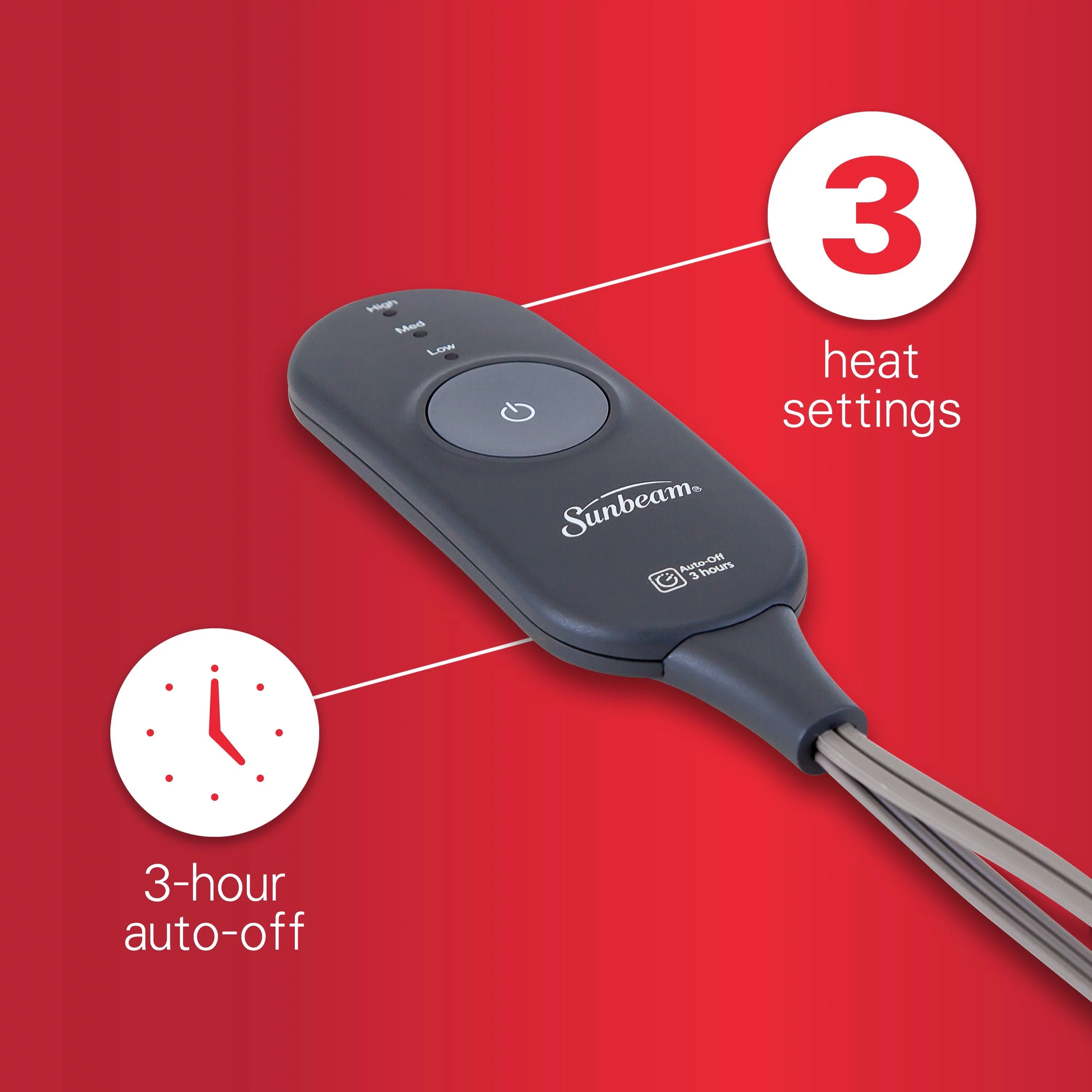 Sunbeam Electric Throw Blanket (50