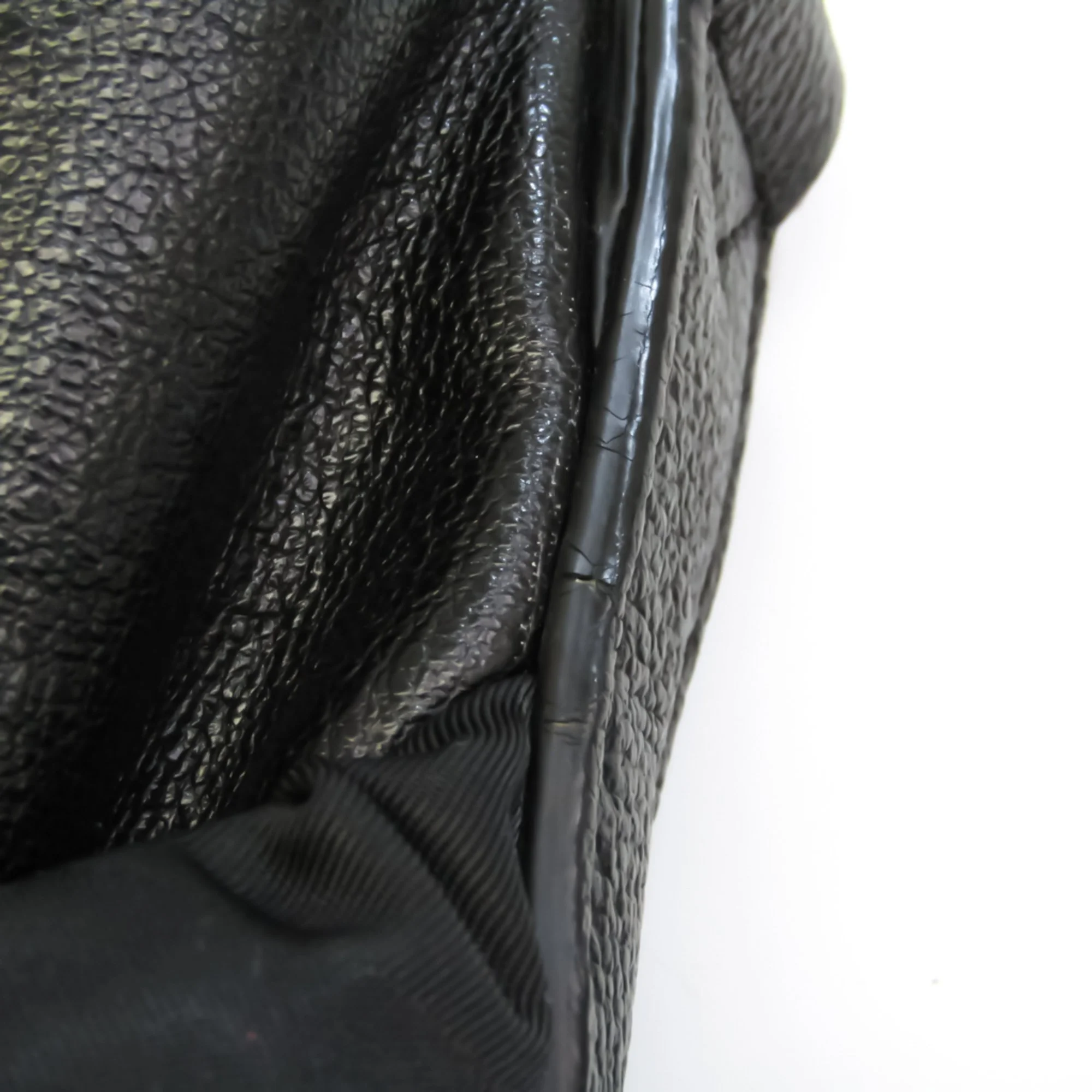 Pre-Owned Burberry Women's Leather,Nylon Handbag,Shoulder Bag Black (Good)