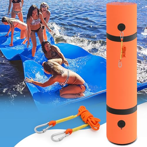 MADOG Outdoor Floating Water Mat for Adult, 12 ft/18 ft Giant Pool Floats for Swimming Pool, Lake and Ocean, 3 Layer Tear Resistant XPE Foam Swim Float Island Pad