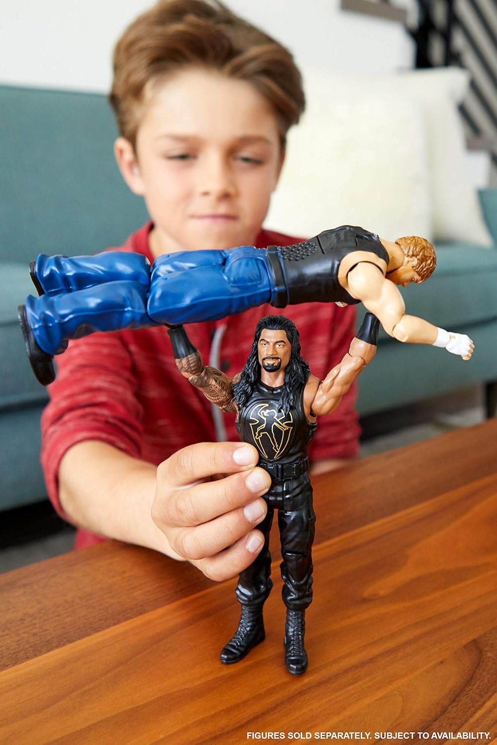 WWE Sound Slammers Roman Reigns Action Figure