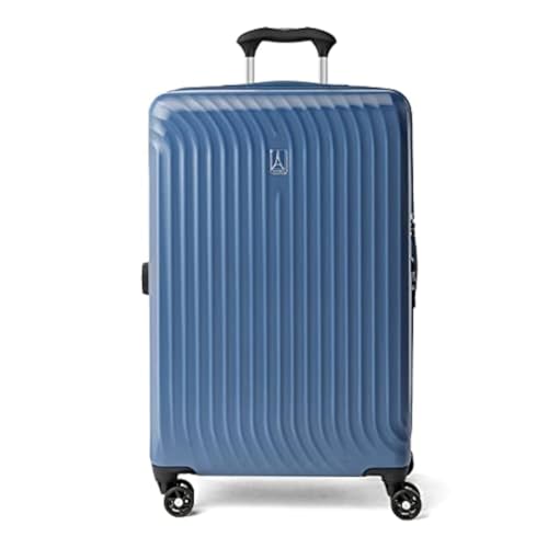 Travelpro Maxlite Air Hardside Expandable Carry on Luggage, 8 Spinner Wheels, Lightweight Hard Shell Polycarbonate Suitcase, Shadow Grey, Carry On 21-Inch