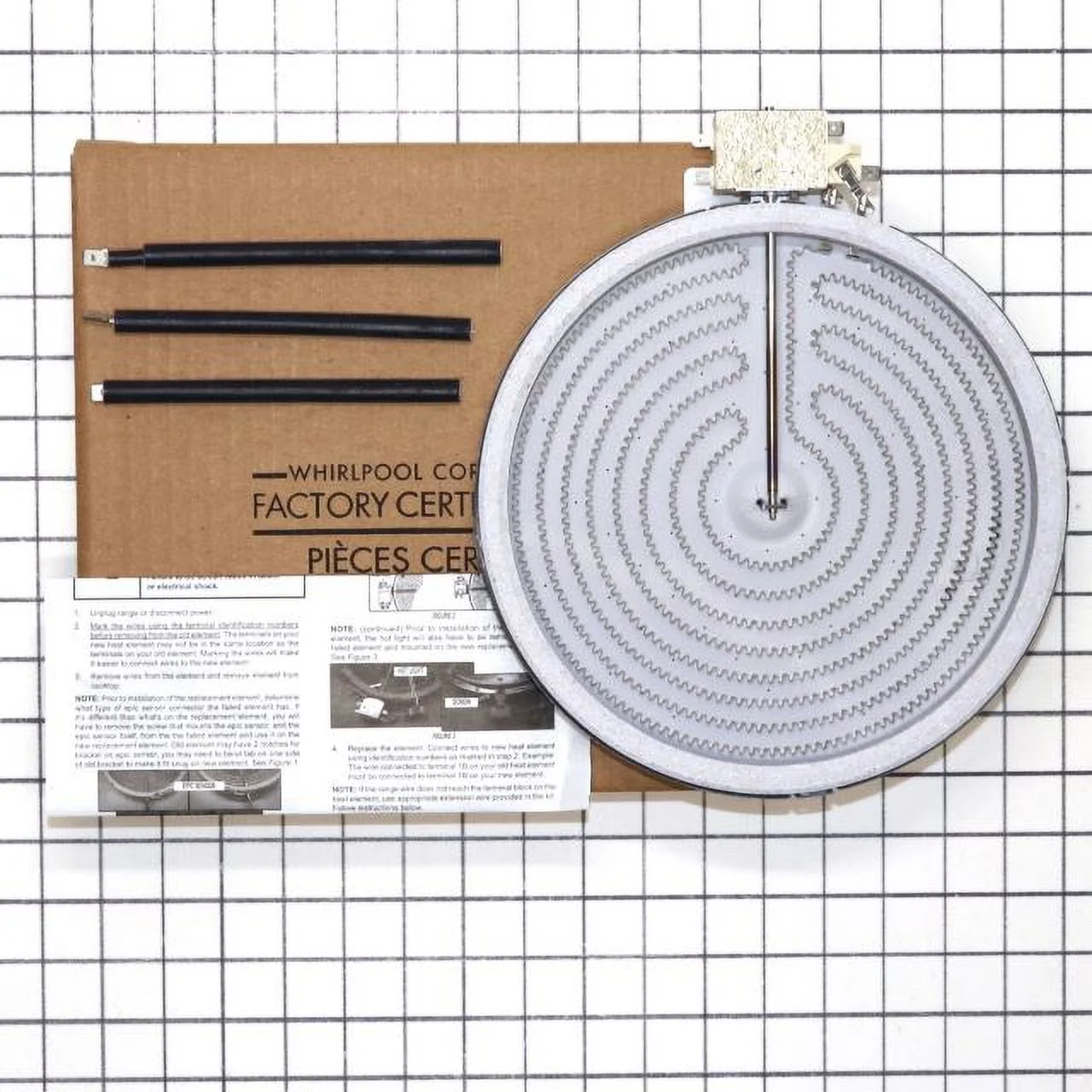 Whirlpool Range/Stove/Oven Radiant Surface Element W10823707