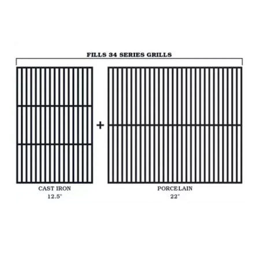Traeger Grills BAC367 Iron/ Porcelain Grate Kit
