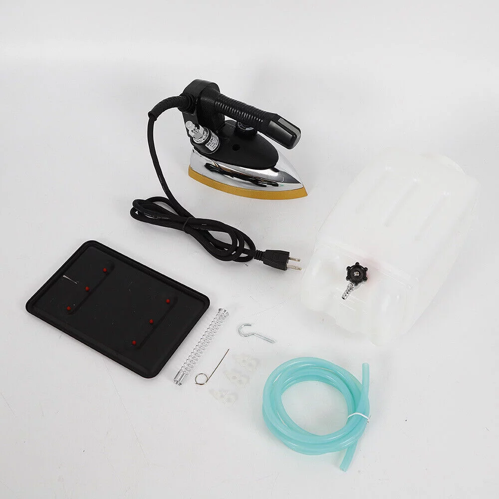 1000W Industrial Gravity Electric Steam Iron Powerful Super Hot 60~220℃+3L Tank