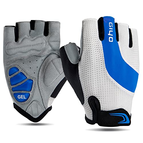 Kadacha Cycling Gloves for Men Women - Road/Mountain Bike Gloves Anti Slip Shock Absorbing Padded -Bicycle Biking Gloves for Fitness Cycling Training Outdoor Sports