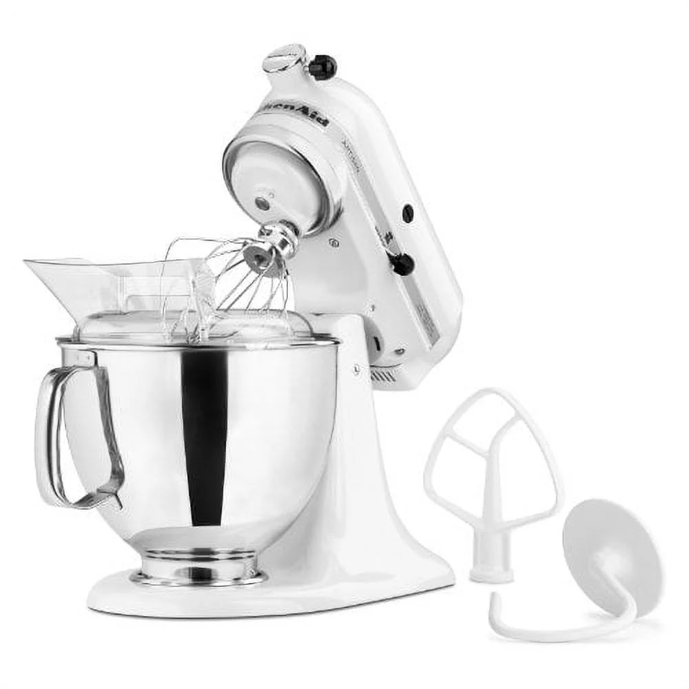 KitchenAid KSM150PSWH  5-Qt. Stand Mixer - White (Used)