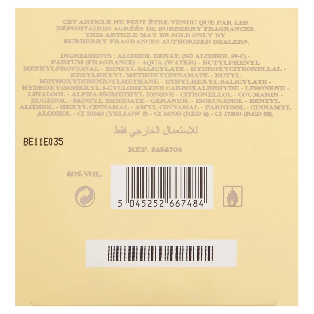 Burberry Weekend by Burberry Eau de Parfum Women's Spray Perfume 3.3 oz (Pack of 3)