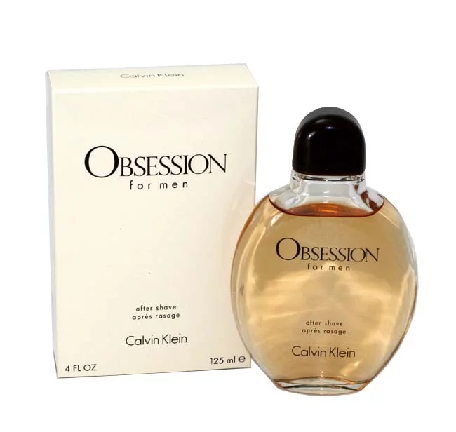 Obsession for Men by Calvin Klein 4 oz After Shave.