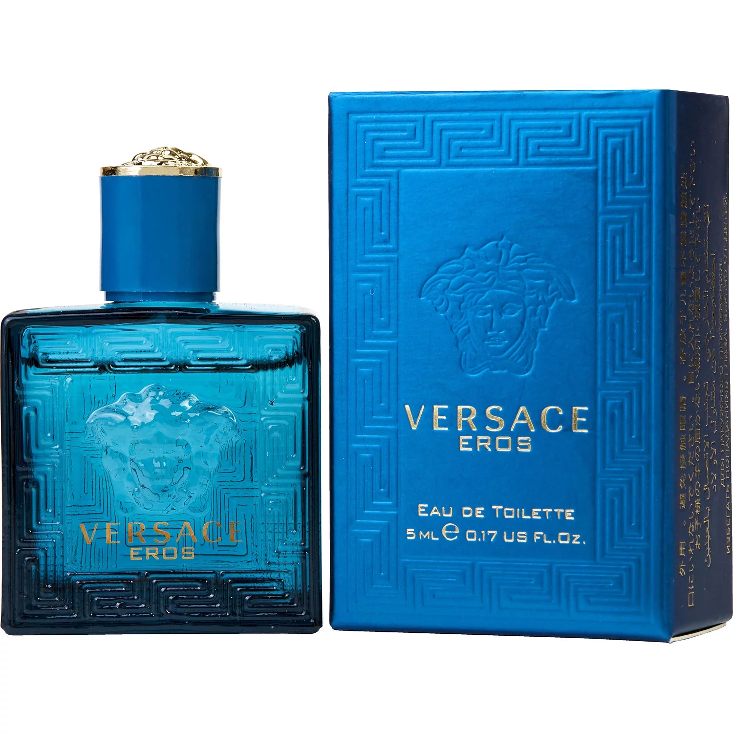 Versace Dylan Blue Femme EDP, Eros Men EDT, Eros Women EDP  - 5ml 3PK Kit