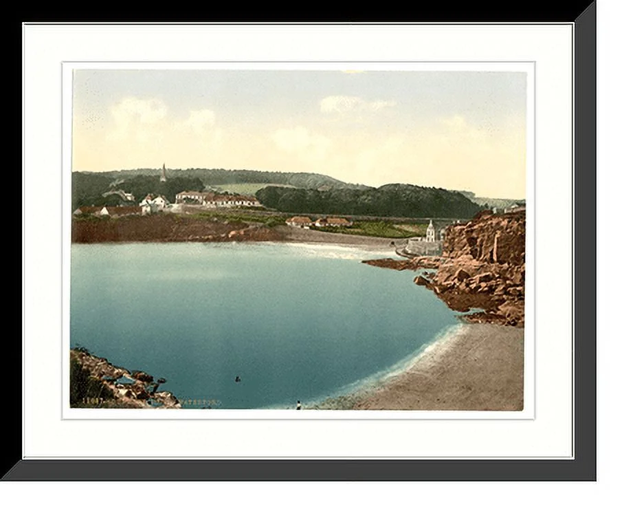 Historic Framed Print, Dunmore III. Co. Waterford Ireland, 17-7/8