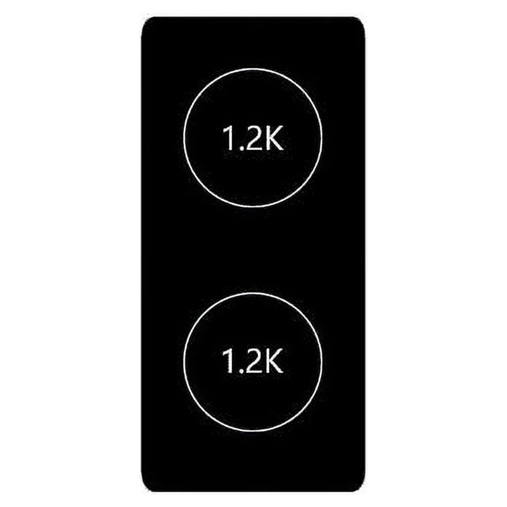 Summit CR2B15T1B 2-Burner (115V) Electric Cooktop in Black