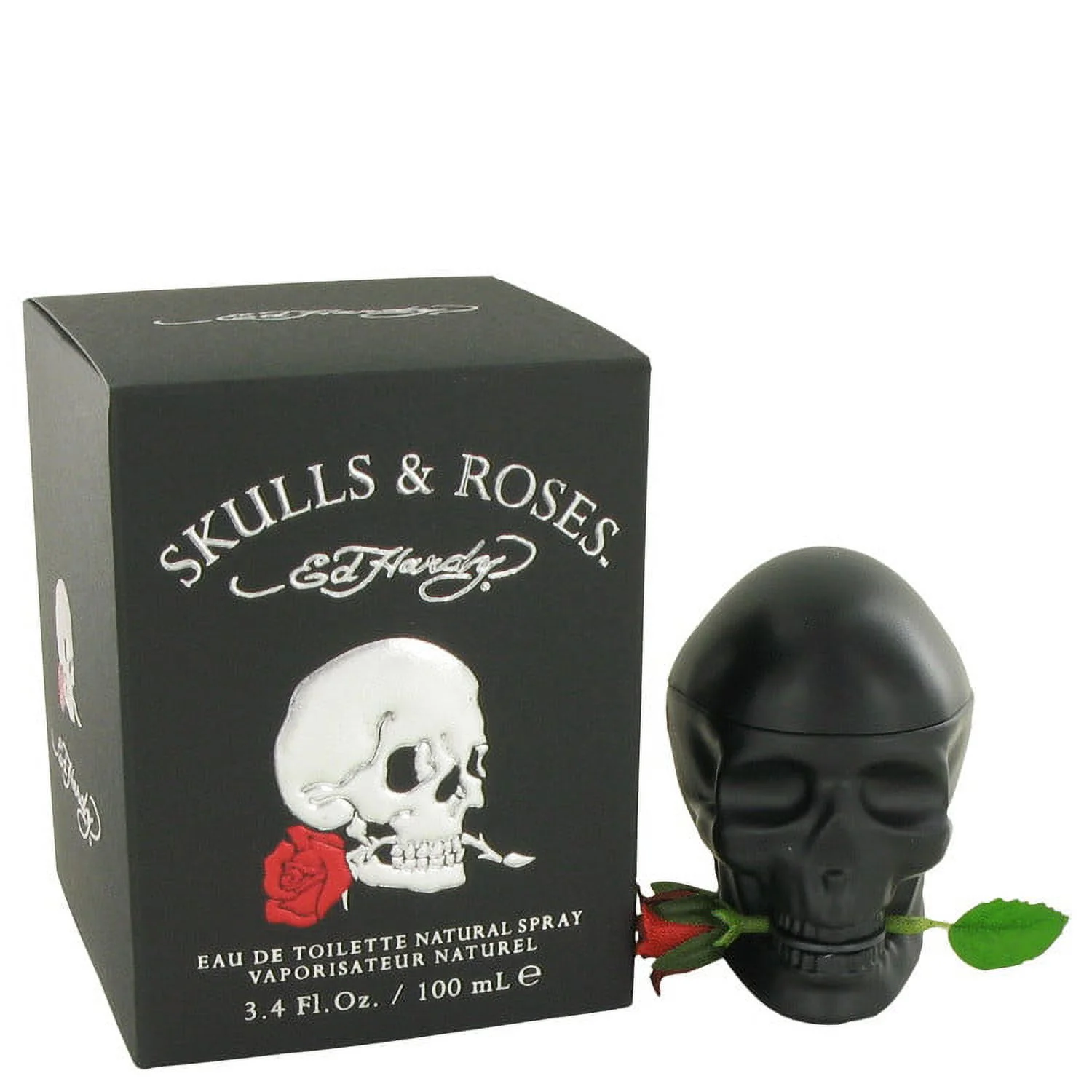 Skulls & Roses by Christian Audigier Eau De Toilette Spray 3.4 oz For Men
