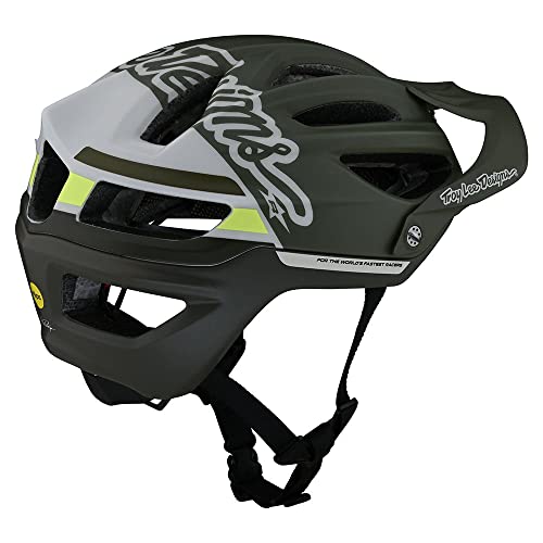 Troy Lee Designs A2 Decoy Half Shell Mountain Bike Helmet W/MIPS - EPP EPS Ventilated Lightweight Racing BMX Gravel MTB Bicycle Cycling Accessories - Men Women Unisex