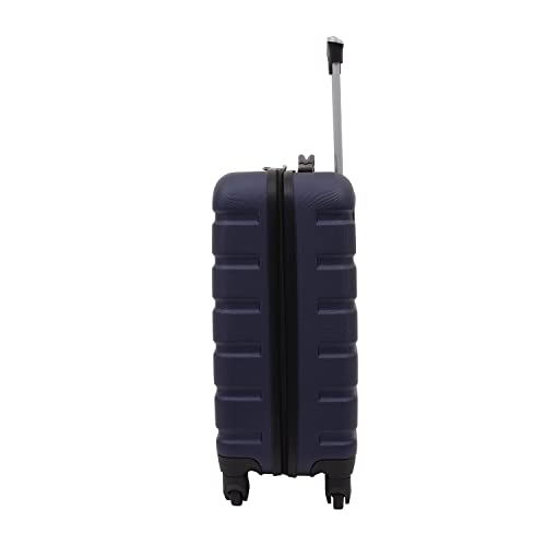 Travelers Club Harper Luggage, Black, 20-Inch Carry-On
