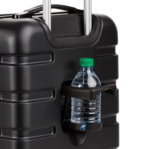 SwissGear 7366 Hardside Expandable Luggage with Spinner Wheels, White, Carry-On 19-Inch