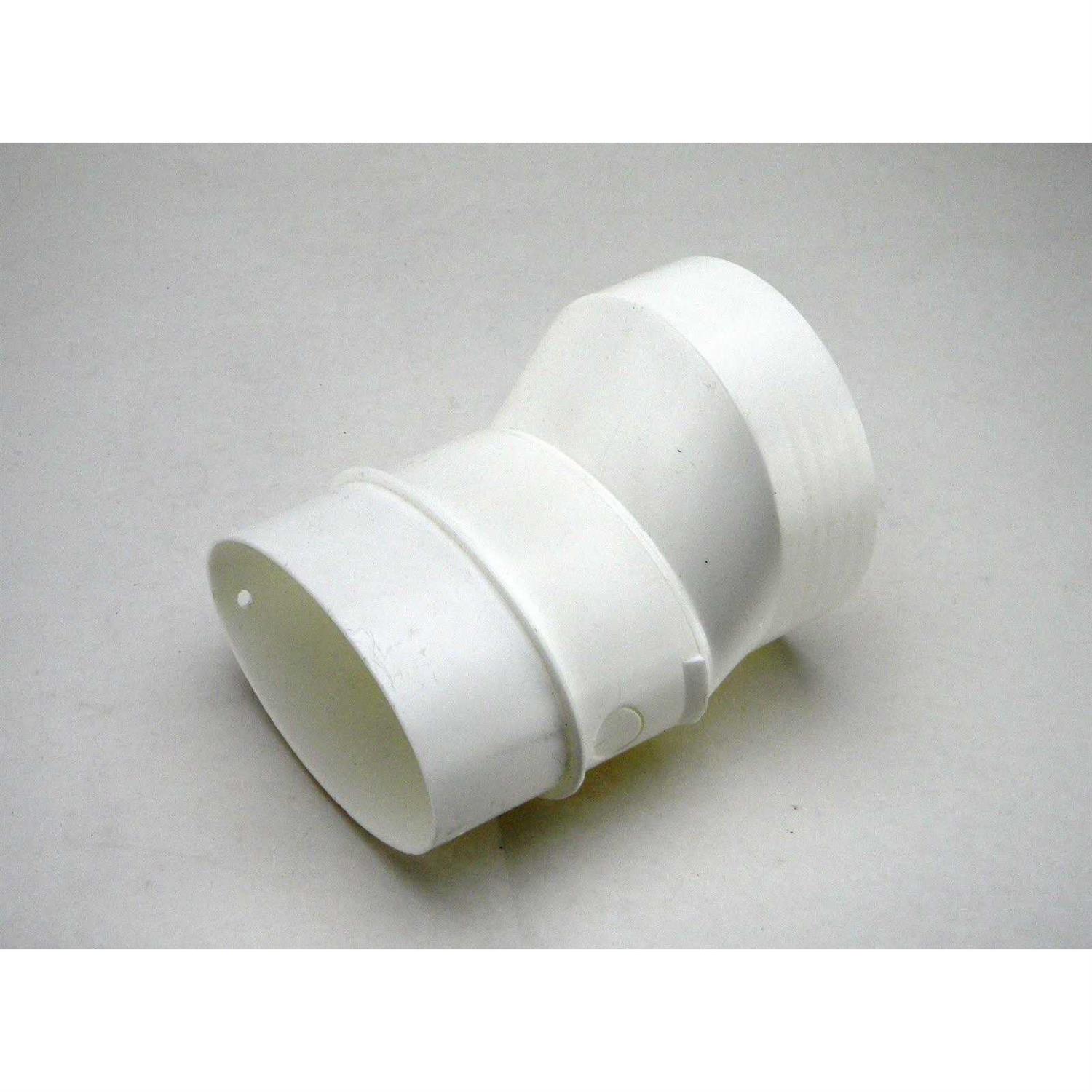 Everbilt 4 In. Round To Oval Dryer Duct Adapter